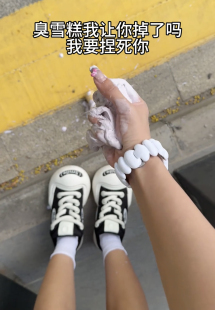 新款百搭鞋开口笑男女情侣帆布鞋低帮增高黑白ins板鞋秋天鞋子