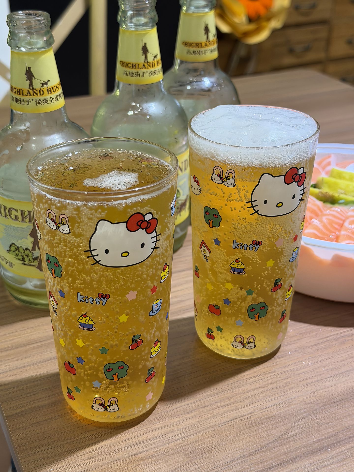 HelloKitty猫玻璃杯高颜值可爱家用耐高温牛奶咖啡杯水杯送礼物