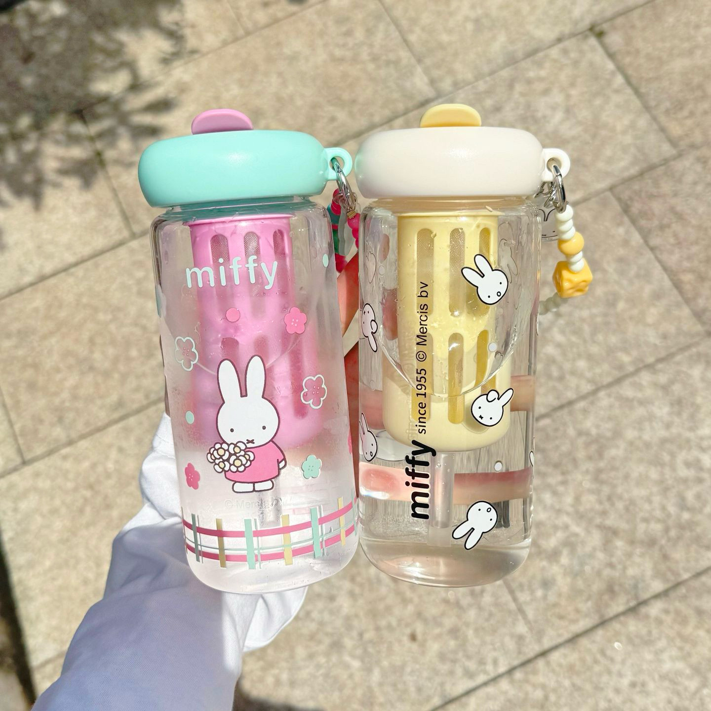 小兔子卡通新款玻璃杯少女心萌趣玻璃杯2026新款耐高温咖啡杯