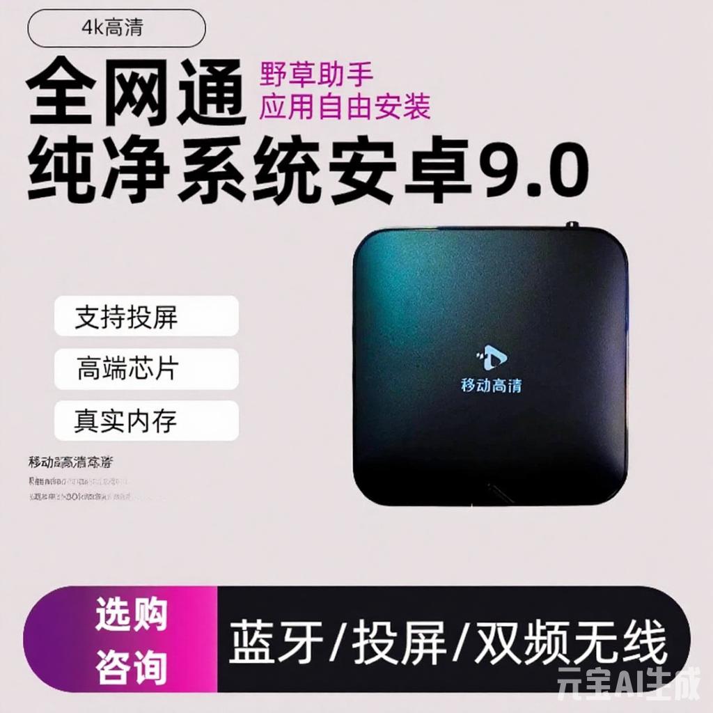 魔百盒电视机顶盒2+16G无wifi智能电视盒子烽火安卓9