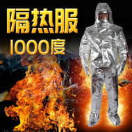 áo phòng Công việc bảo hộ hạng nặng 500 độ 1000 độ chịu nhiệt lá nhôm chống cháy chống bỏng quần áo chống cháy quần áo cách nhiệt quần áo tĩnh điện áo phòng sạch