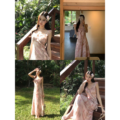 红人馆吊带连衣裙女春季2