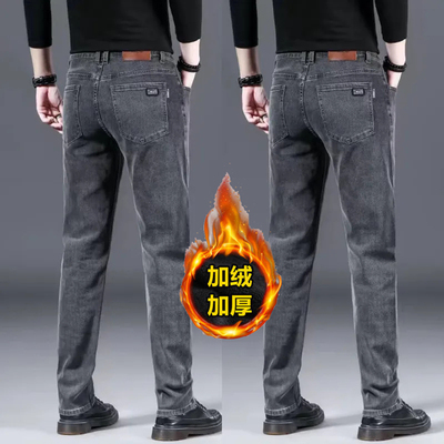 牛仔裤男士工地干活耐磨劳保裤子