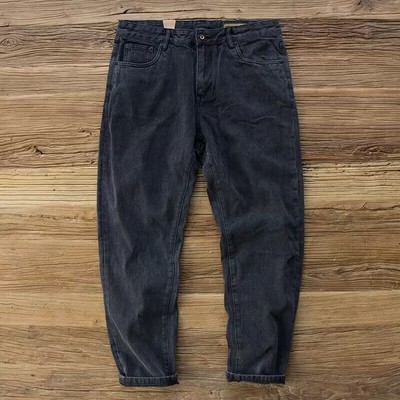 牛仔工作裤男耐磨劳保工作服