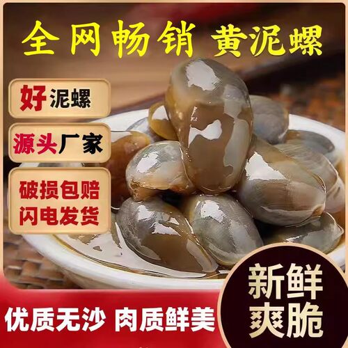 龙英8A黄泥螺270g即食罐装醉泥螺