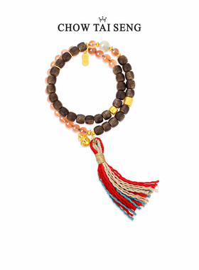 和田玉手串沉香木生日礼物