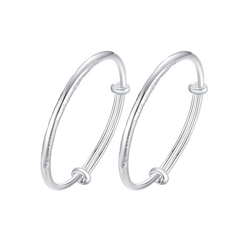 【周岁礼】周大生宝宝纯银镯锁包