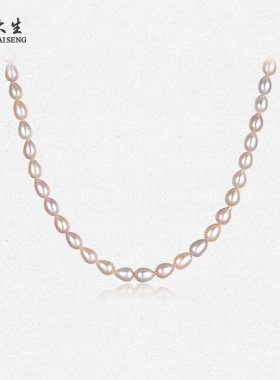 【生日礼物】周大生混彩珍珠项链