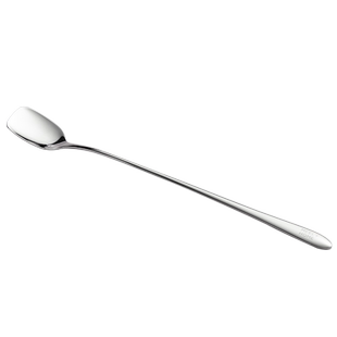 米立风物不锈钢咖啡勺长柄搅拌勺创意铁锹勺子冰勺甜品蜂蜜调羹勺