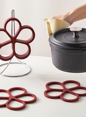 米立风物硅胶隔热垫桌垫防烫耐高温锅垫餐桌创意家用菜垫子碗盘垫