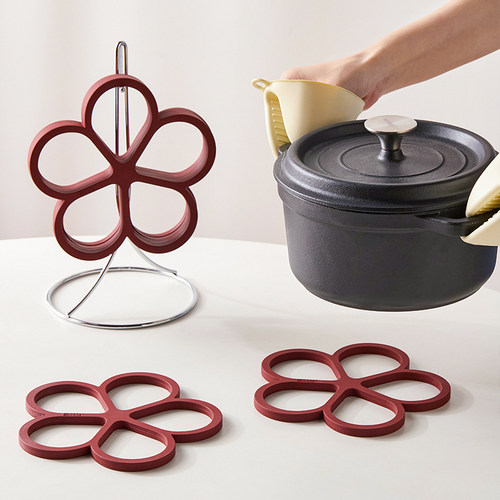 米立风物硅胶隔热垫餐桌防烫锅垫