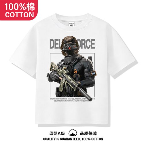 无名衣服三角洲行动短袖t恤