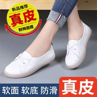 Универсальная белая обувь для отдыха, из натуральной кожи, тренд сезона