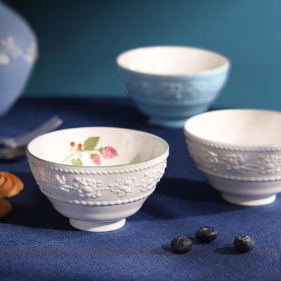 WEDGWOOD欢愉假日树莓餐碗陶瓷