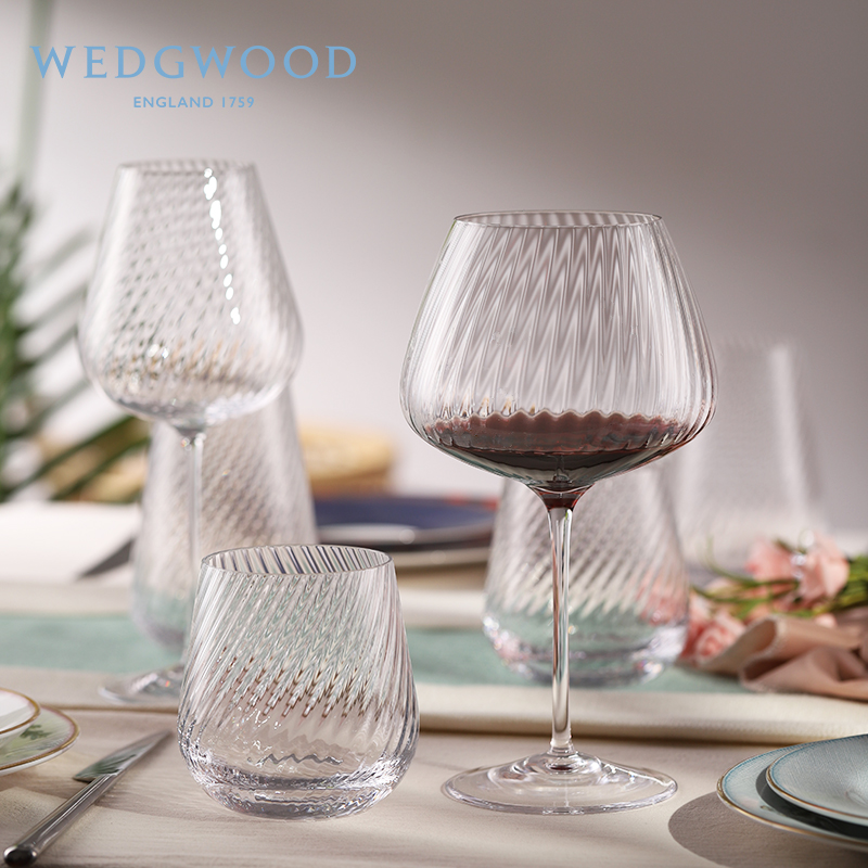WEDGWOOD威基伍德王薇薇VeraWang幸福旋涡香槟杯红酒杯白葡萄酒杯