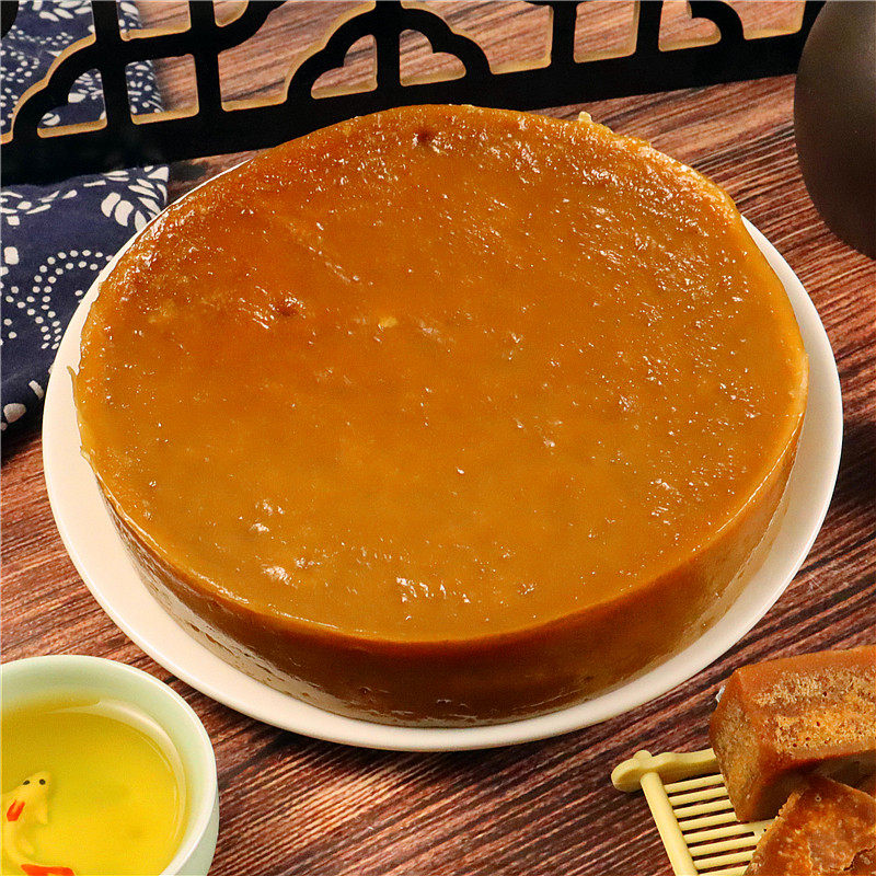 广西桂林传统糯米红糖年糕船上糕特产年糍粑手工油茶点心500克/个