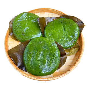 广西艾叶粑粑艾叶青团子清明果艾草糯米糍粑手工蒿子粑粑桂林特产