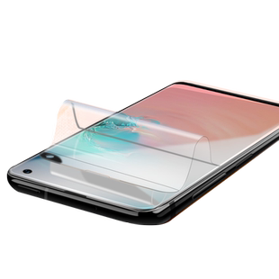 适用三星s10钢化水凝膜s22+手机膜s21防窥s24十s23fe保护s9全屏a54a53a52a51曲面s25ultra5g版a71贴note20/s8