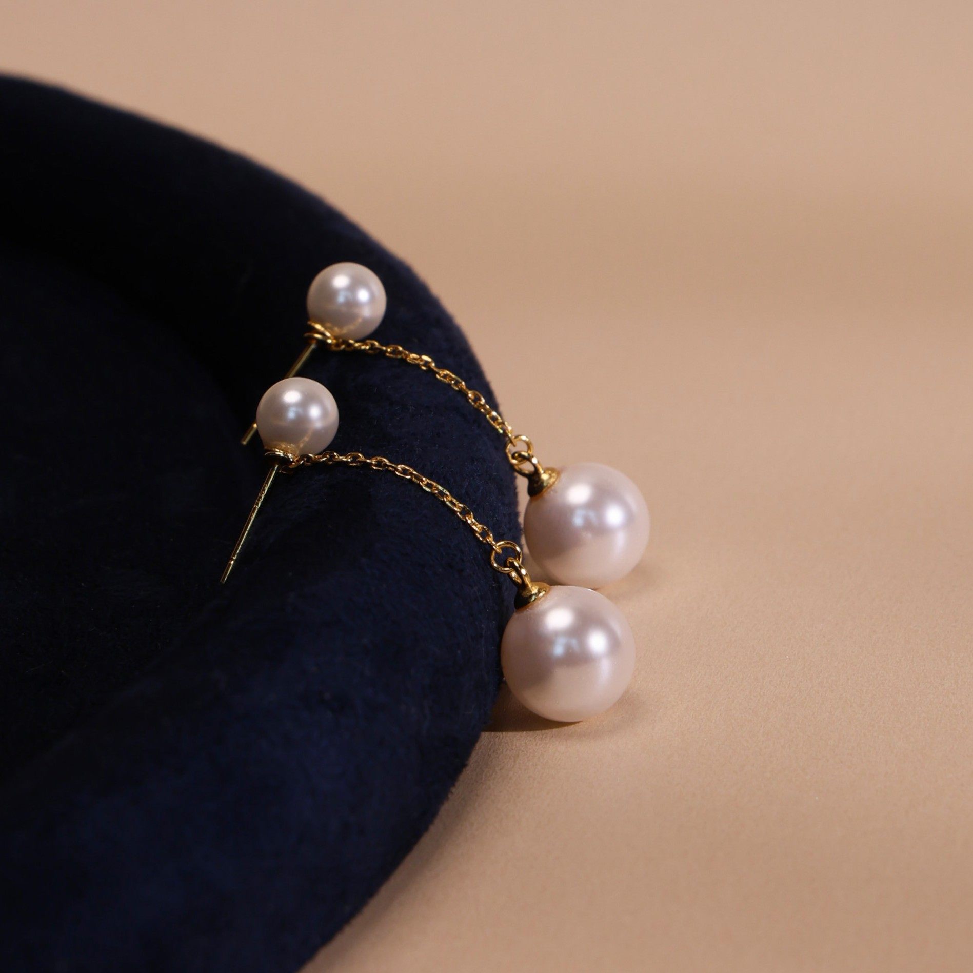 纯银珠珠耳钉女一款两戴简约气质耳饰后挂式百搭,饰品/流行首饰/时尚饰品新,银饰耳饰,淘宝优惠券,粉丝福利购,淘宝优惠卷