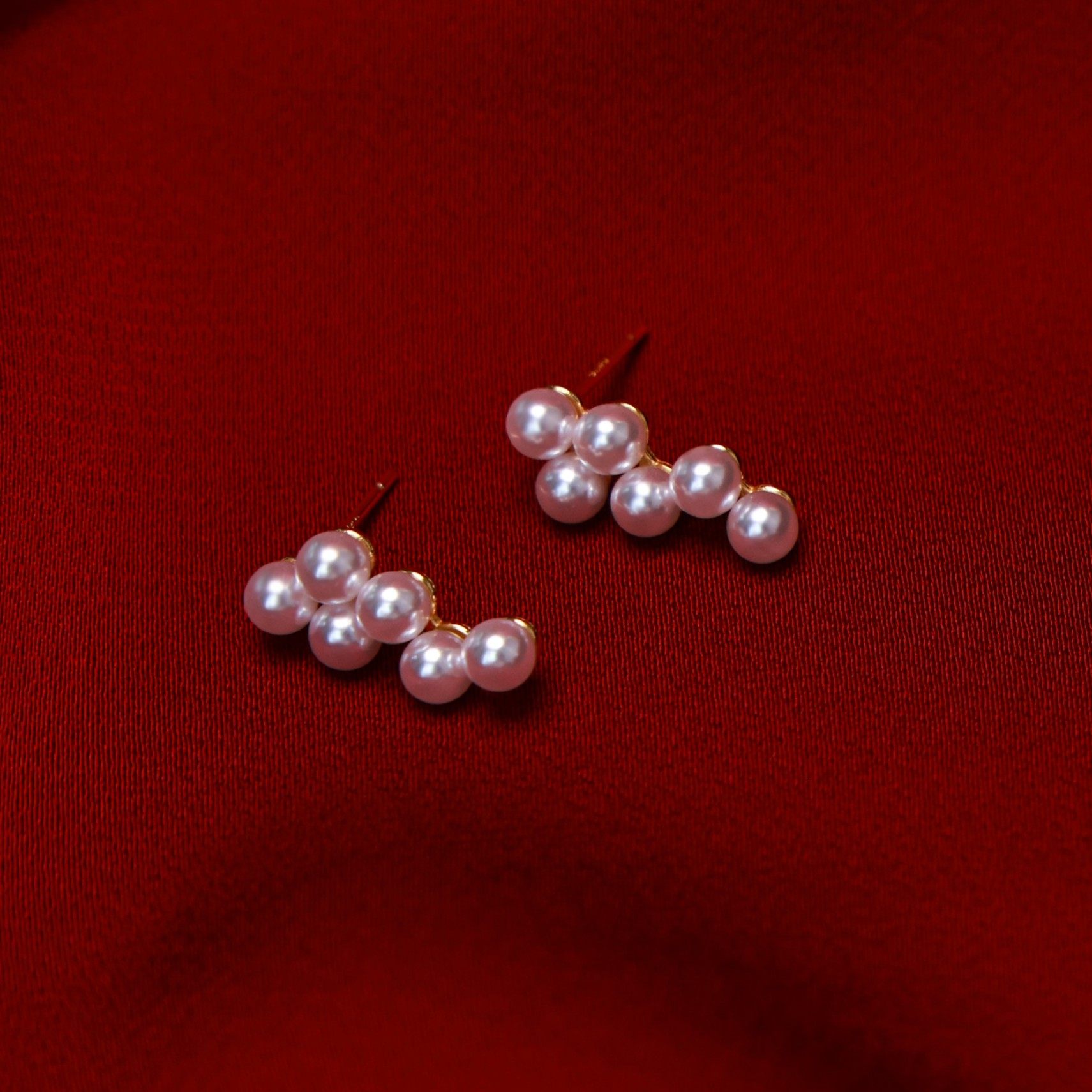 小香风珠珠耳钉设计感高级耳环轻奢气质百搭耳饰,饰品/流行首饰/时尚饰品新,银饰耳饰,淘宝优惠券,粉丝福利购,淘宝优惠卷