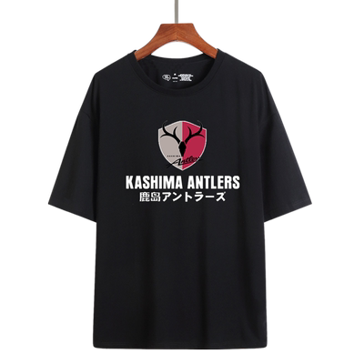 纯棉短袖t恤衫男女半袖鹿岛鹿角