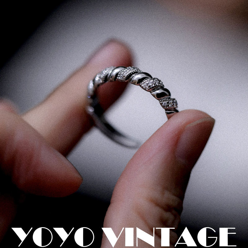 欧美法式意大利手工轻奢女款戒指