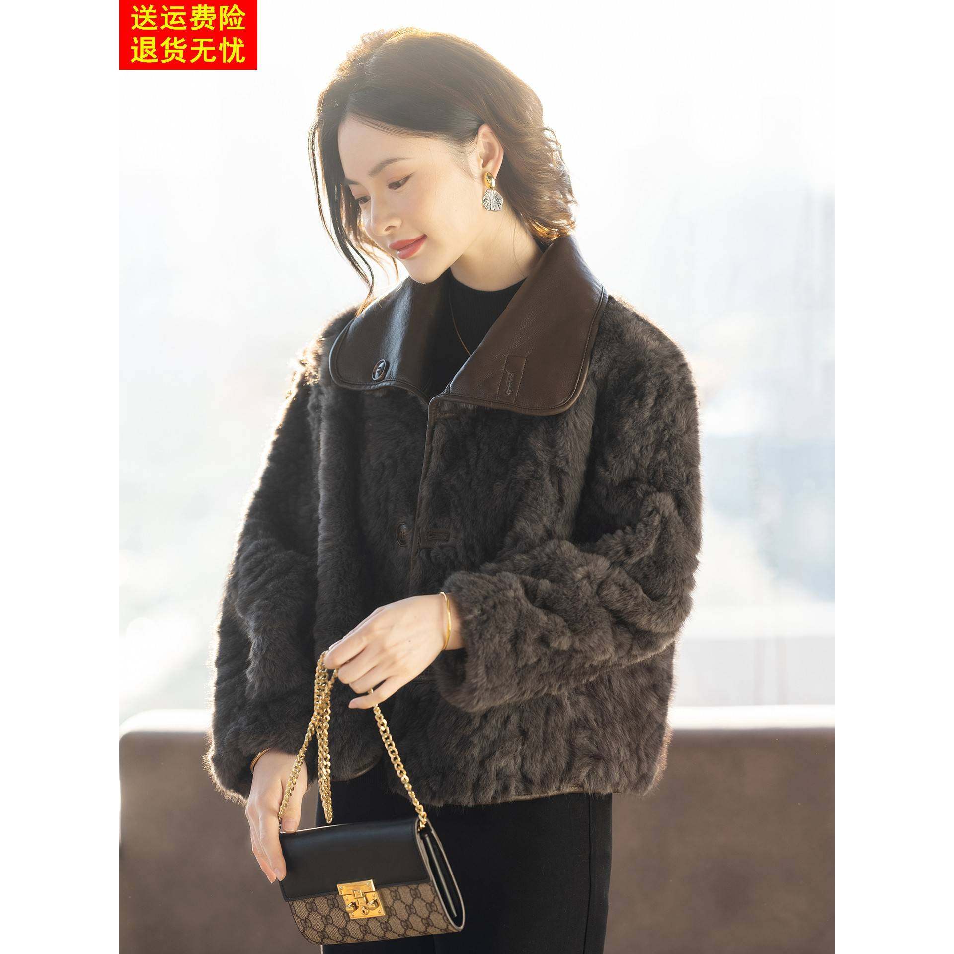 40岁50妈妈冬装外套2025新款洋气时尚小个子中老年女士秋冬上衣服