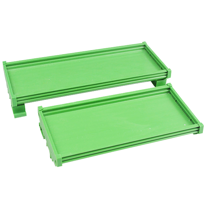 PCB模组架72MM DIN导轨安装 线路板底座裁任意 PCB长172-194mm