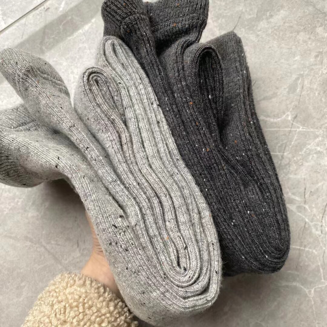 百搭纯色加厚半截高腰打底裤保暖