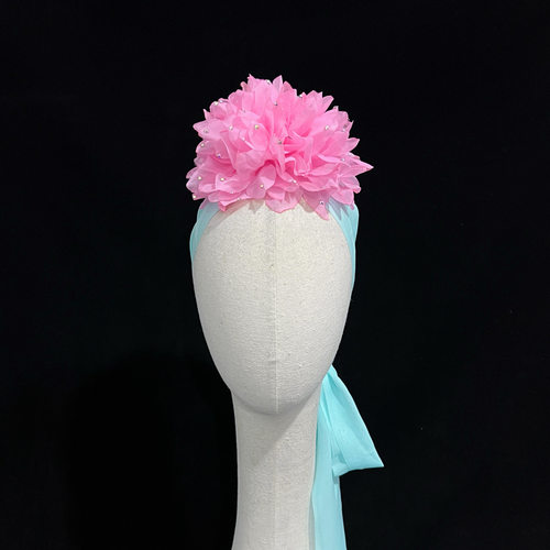 花鼓灯说兰花头饰头花