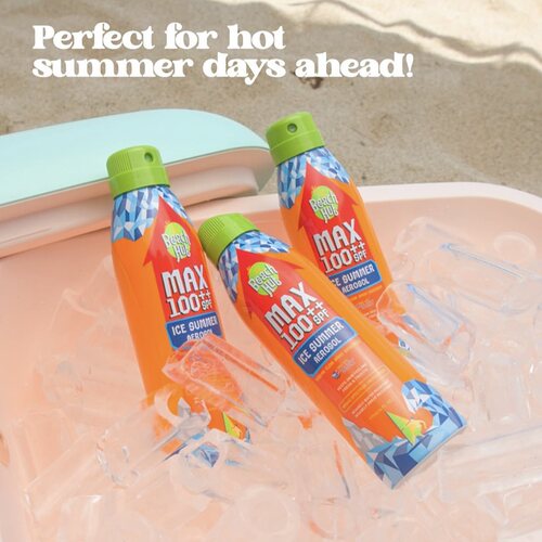 保税！菲律宾Beach hut沙滩小屋防晒喷雾清爽SPF100防晒防汗177ml