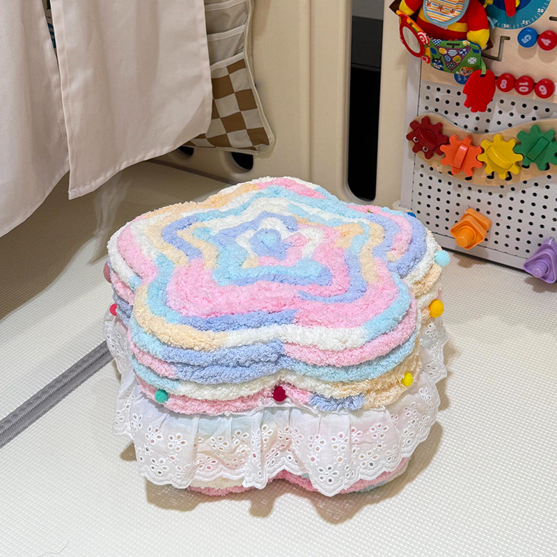 奶粉罐凳子diy材料包毛线手工自制凳子创意改造儿童沙发椅换鞋凳,服饰配件/皮带/帽子/围巾,毛线,淘宝优惠券,粉丝福利购,淘宝优惠卷