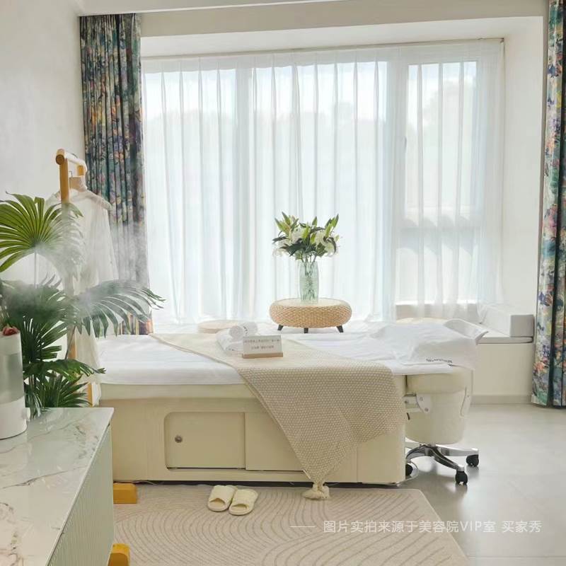 2023加宽电动美容床高端美体乳胶按摩床美容院专用智能升降恒温理