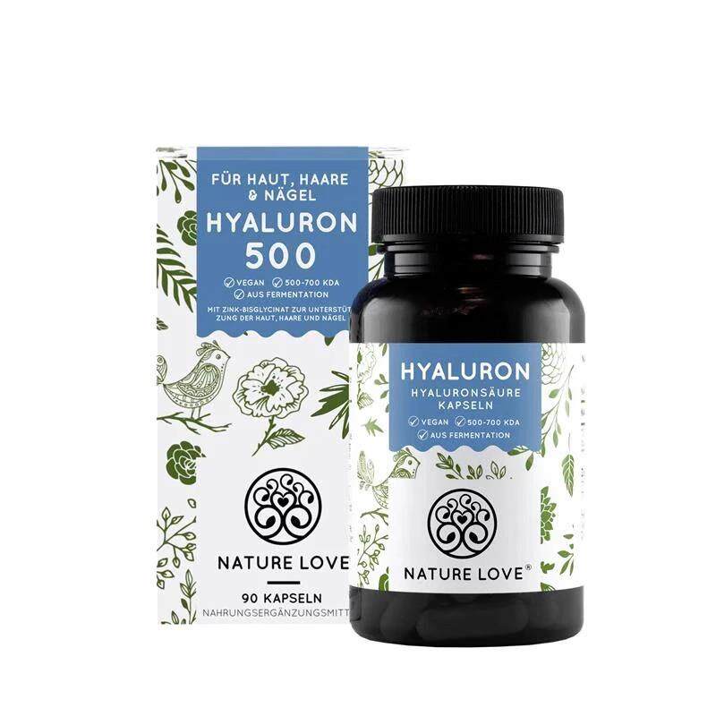 德国Hyaluron口服玻尿酸500mg水光片透明质酸胶原蛋白补水嫩肤