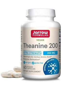 美国代成人Jarrow Formulas 茶氨酸情绪紧绷放松Theanine 200mg
