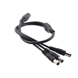 DC5.5*2.1接头一分二三四控延长线一拖四电源线分接DC线