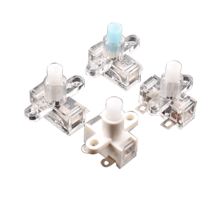 通用排插座电源开关 配件10A250V插线板小型自锁按钮排插线开关