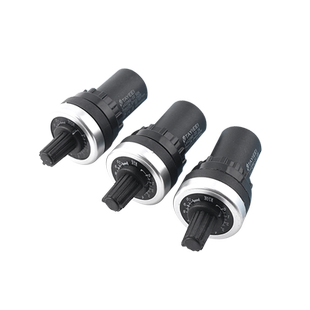 LA42DWQ-22电位器变频器 1K2K5K10K调速带旋钮帽