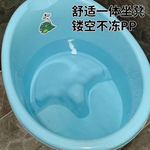 儿童洗澡桶宝宝泡澡桶婴儿加厚可坐浴桶浴盆家用浴缸大号小孩澡盆