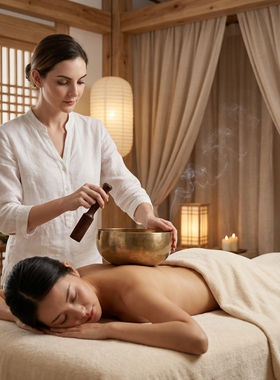 空铜 回春钵  专业SPA馆 震动疗身体 经络 震感澎湃+颜值高出片