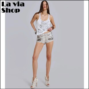 【La via】正品Jaded London 吊带Rock Revival联名链条印花背心