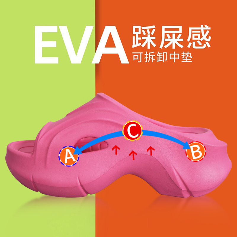 足弓垫扁平足矫正脚垫儿童成人平底足鞋垫专用拖鞋塌陷支撑训练器