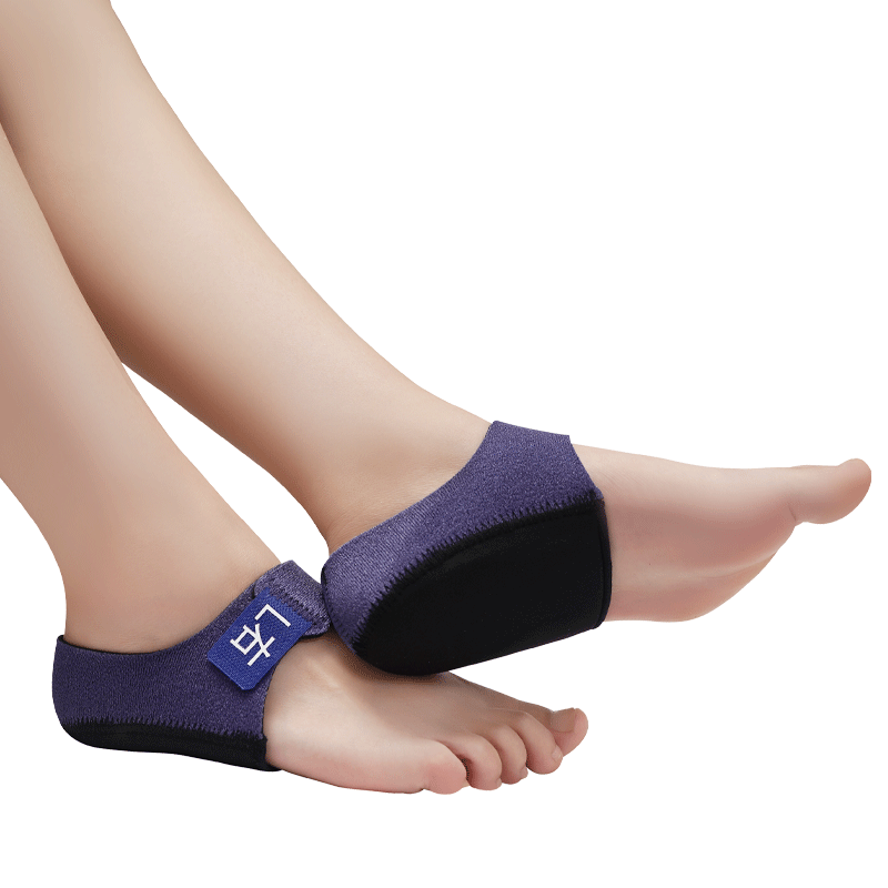 足跟痛筋膜炎骨刺脚后跟疼专用鞋垫跟腱硅胶防足底疼痛解压缓解垫