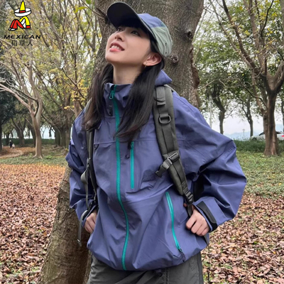 稻草人冲锋衣男女同款户外防水