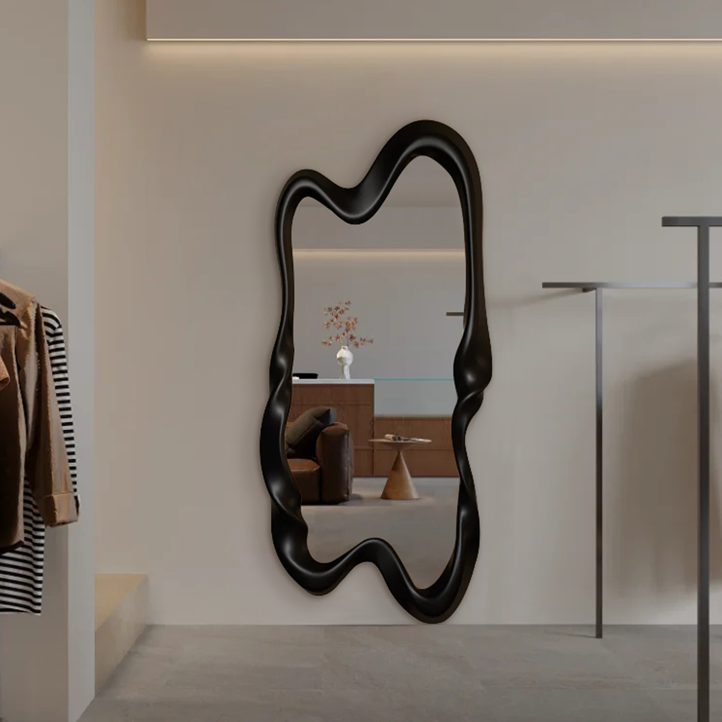 直销试衣镜服装店壁挂全身镜中古