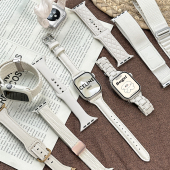 浅星光 适用applewatch表带S10星光系列合集iwatch9 SE代苹果手表S11真皮编织硅胶尼龙表带夏日女