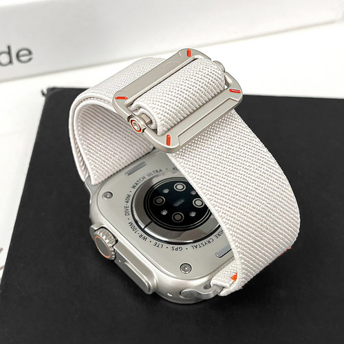 适用iWatch机械方扣尼龙表带