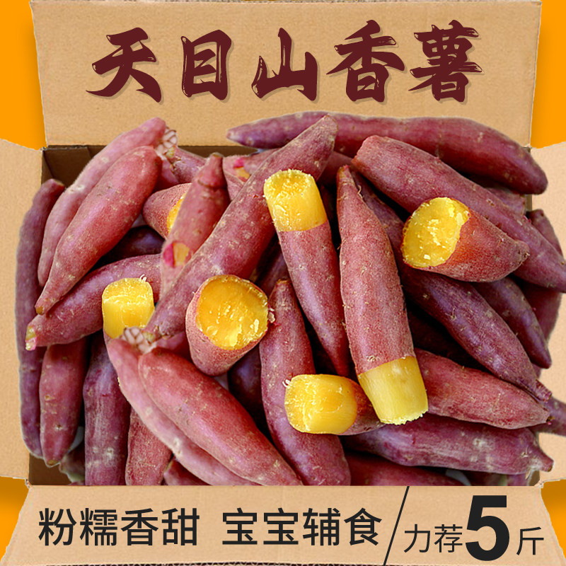 天目山小香薯临安5斤产地