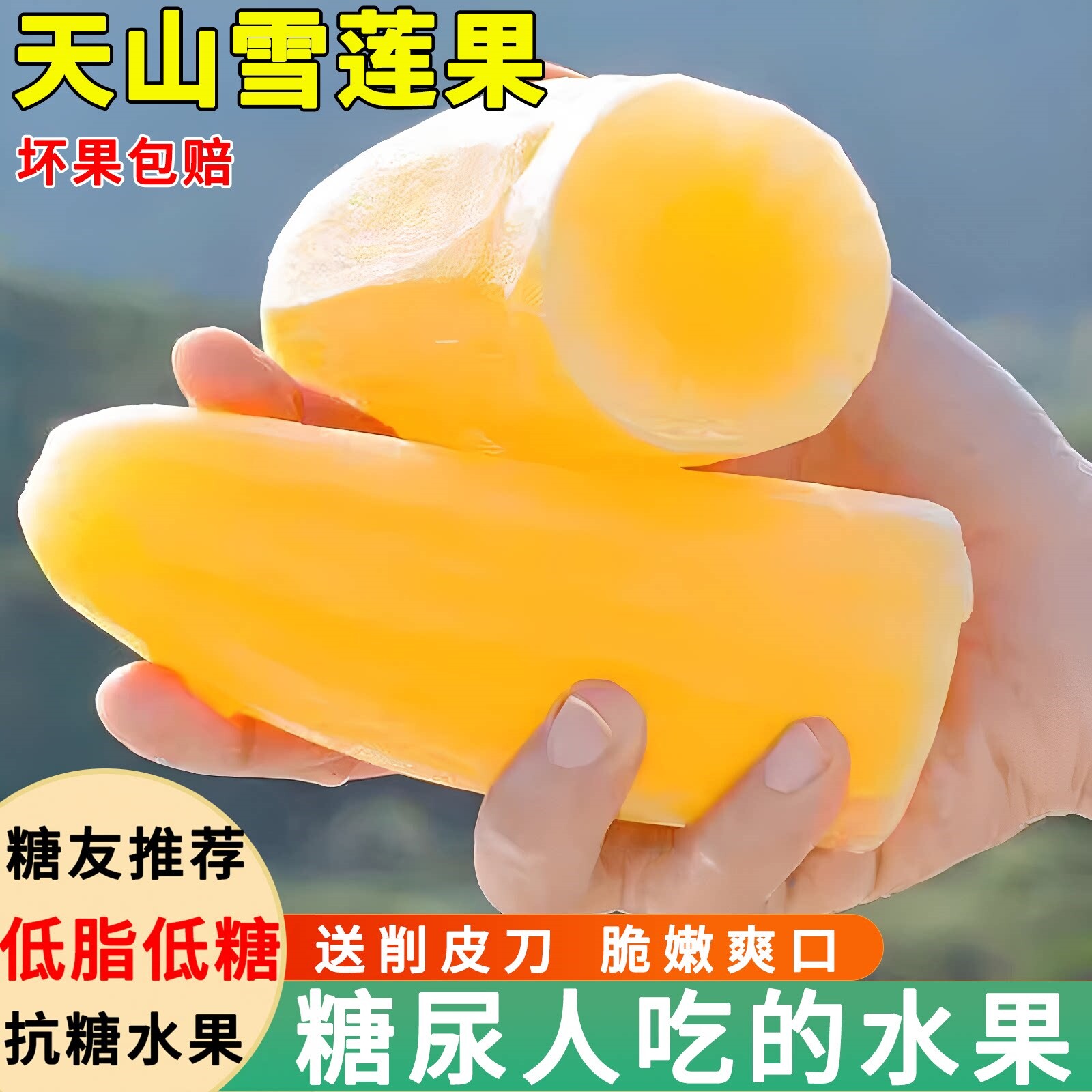 糖尿人吃的水果新鲜雪莲