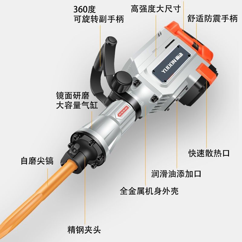 新款德国95电镐大功率拆墙神器混凝土工业级电搞锤纯铜重型墙砖拆,搬运/仓储/物流设备,机械式停车设备（立体停车库）,淘宝优惠券,粉丝福利购,淘宝优惠卷